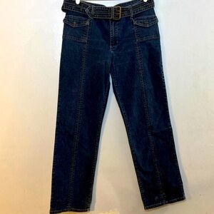 Faded Glory vintage Y2K Wide‎ Leg Jeans with Belt
